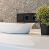 Миниатюра фото розетка с заземлением и шторками werkel черные матовый w1171108 | 220svet.ru