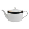 Миниатюра фото чайник фарфоровый mikasa luxe deco на 4 чашки, 1,1 л, белый kitchen craft | 220svet.ru