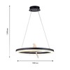 Миниатюра фото подвесной светодиодный светильник f-promo bardy 4654-1p | 220svet.ru