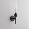 Миниатюра фото настенный светильник imperium loft sensei h38.5 black 241118-23 | 220svet.ru