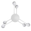 Миниатюра фото потолочная люстра lumion gareta 8235/6c белый | 220svet.ru