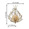 Миниатюра фото бра favourite batun 2020-1w | 220svet.ru