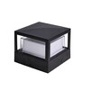 Миниатюра фото уличный настенный светодиодный светильник arte lamp ulysses a8712al-1bk | 220svet.ru