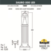 Миниатюра фото садовый светильник-столбик fumagalli sauro 800 d15.554.000.vxd1l.crb | 220svet.ru