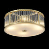 Миниатюра фото потолочная люстра crystal lux avenue pl4 brass | 220svet.ru