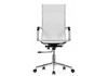 Миниатюра фото компьютерное кресло woodville reus белая сетка / хром 15901 | 220svet.ru