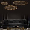 Миниатюра фото подвесной светильник loft it cloud 10247/1500 gold | 220svet.ru