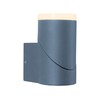 Миниатюра фото уличный настенный светодиодный светильник maytoni neals yard o007wl-l6gr | 220svet.ru