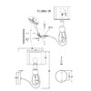 Миниатюра фото бра moderli дарк v11984-1w | 220svet.ru