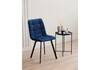 Миниатюра фото стул на металлокаркасе woodville чилли синий / черный 631643 | 220svet.ru