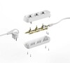 Миниатюра фото удлинитель электрический эра udl-10-315-e greenline 3 розетки с заземлением 1,5м пвс 3x0.75мм2 б0064897 | 220svet.ru