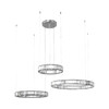 Миниатюра фото подвесной светильник loft it crystal ring 10135/3 chrome | 220svet.ru