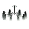 Миниатюра фото потолочная люстра escada diversity 2120/8p black | 220svet.ru