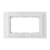 Миниатюра фото рамка 2-модульная mono electric despina белый 102-190000-165 | 220svet.ru