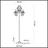 Миниатюра фото торшер odeon light versia 4977/3f | 220svet.ru