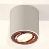 Миниатюра фото комплект накладного светильника ambrella light techno spot xs7533005 sgr/ppg серый песок/золото розовое полированное (c7533, n7005) | 220svet.ru
