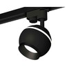 Миниатюра фото комплект трекового светильника ambrella light track system xt1102002 sbk/pbk черный песок/черный полированный (a2521, c1102, n7031) | 220svet.ru