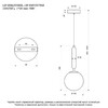 Миниатюра фото подвесной светильник lussole lsp-8587 | 220svet.ru