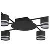 Миниатюра фото потолочный светильник lumion berty 8362/6c черный | 220svet.ru