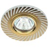 Миниатюра фото встраиваемый светильник эра с подсветкой dk ld39 wh/gd /1 б0048936 | 220svet.ru