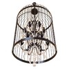 Миниатюра фото подвесная люстра loft it vintage birdcage loft1891/12 | 220svet.ru