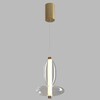 Миниатюра фото подвесной светодиодный светильник crystal lux quasar sp7w led transparent | 220svet.ru