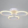 Миниатюра фото потолочная светодиодная люстра reluce 09501-0.3-03 wh | 220svet.ru