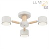 Миниатюра фото потолочный светильник lumion venna 8306/3c белый | 220svet.ru