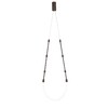 Миниатюра фото подвесной светодиодный светильник indigo corda 14010/1p chrome v000059l | 220svet.ru