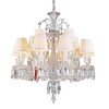 Миниатюра фото подвесная люстра хрустальная delight collection baccarat 12 zz86303-12 | 220svet.ru