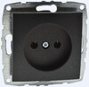 Миниатюра фото розетка 2к mono electric despina/ larissa 16a 250v винтовое подключение графит 500-002022-116 | 220svet.ru