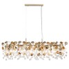 Миниатюра фото подвесная люстра odeon light coins 5104/8a золотистый | 220svet.ru