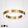 Миниатюра фото подвесной светодиодный светильник imperium loft light ring horizontal 177929-22 | 220svet.ru