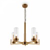 Миниатюра фото подвесная люстра freya fr5214pl-05bs | 220svet.ru