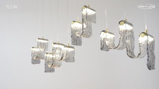 Миниатюра фото подвесной светильник odeon light flow 5105/11l античная бронза | 220svet.ru