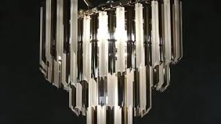 Миниатюра фото подвесная люстра divinare frizzante 1681/01 lm-7 | 220svet.ru